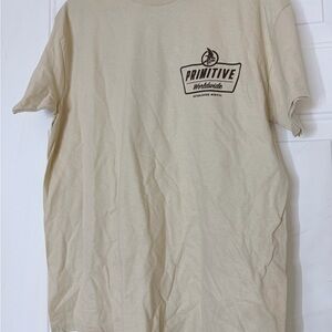 Primitive Beige Short Sleeve Tee
